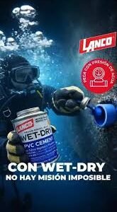 ADHESIVO PEGAMENTO PARA PVC WET DRY 118ML
